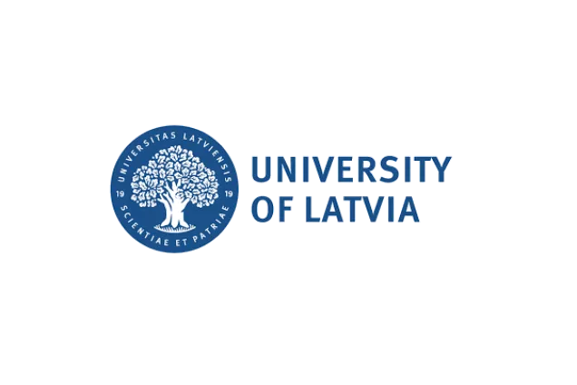 the logo of the latvia university