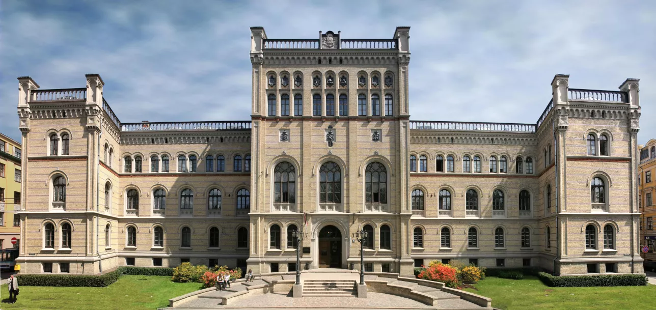 the image of the Latvia University