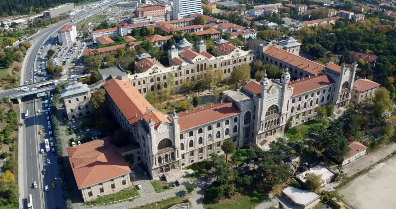 the photo of the Marmara University