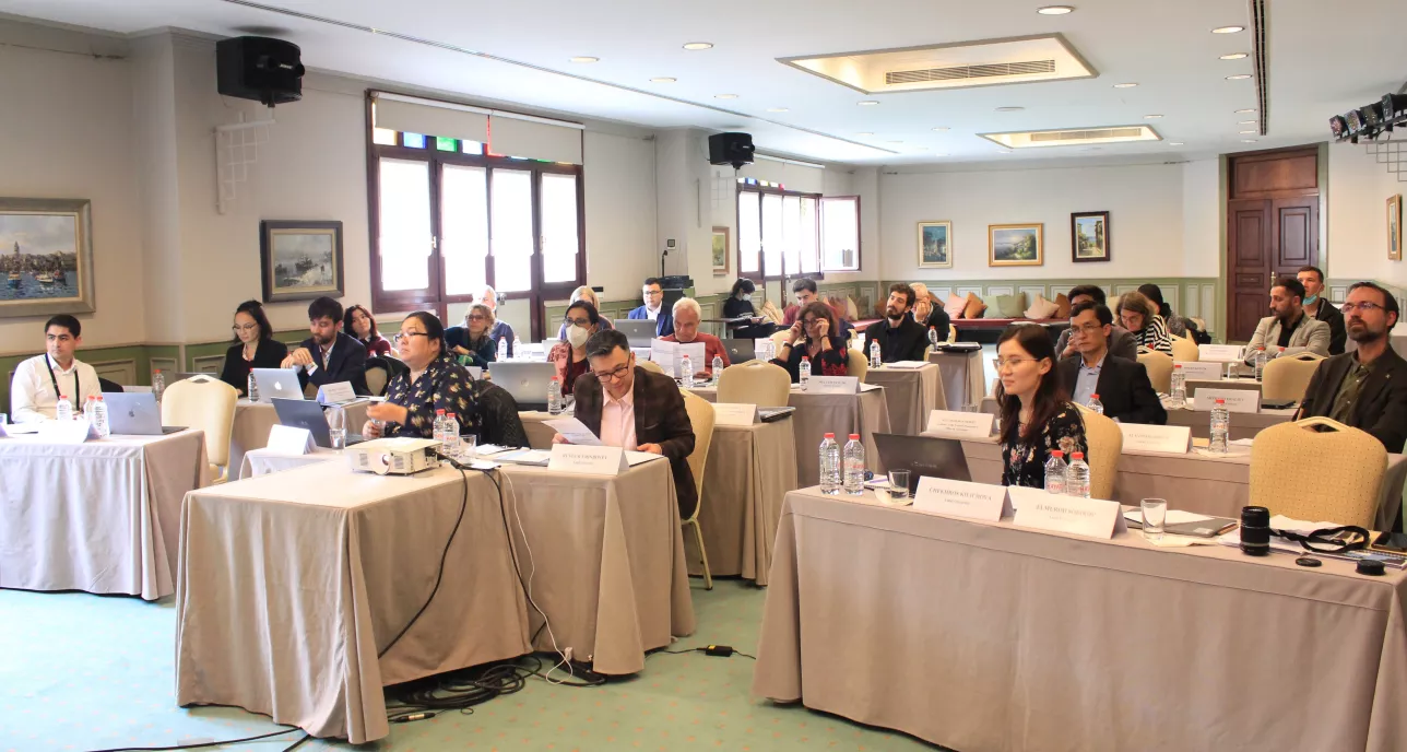 Conference participants during the conference in Istanbul, Turkey 